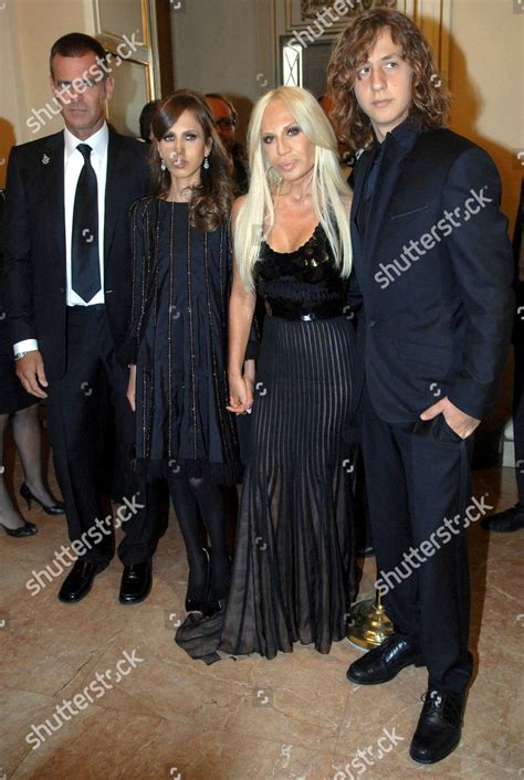 donatella versace wedding dress paul beck|Donatella Versace daughter allegra.